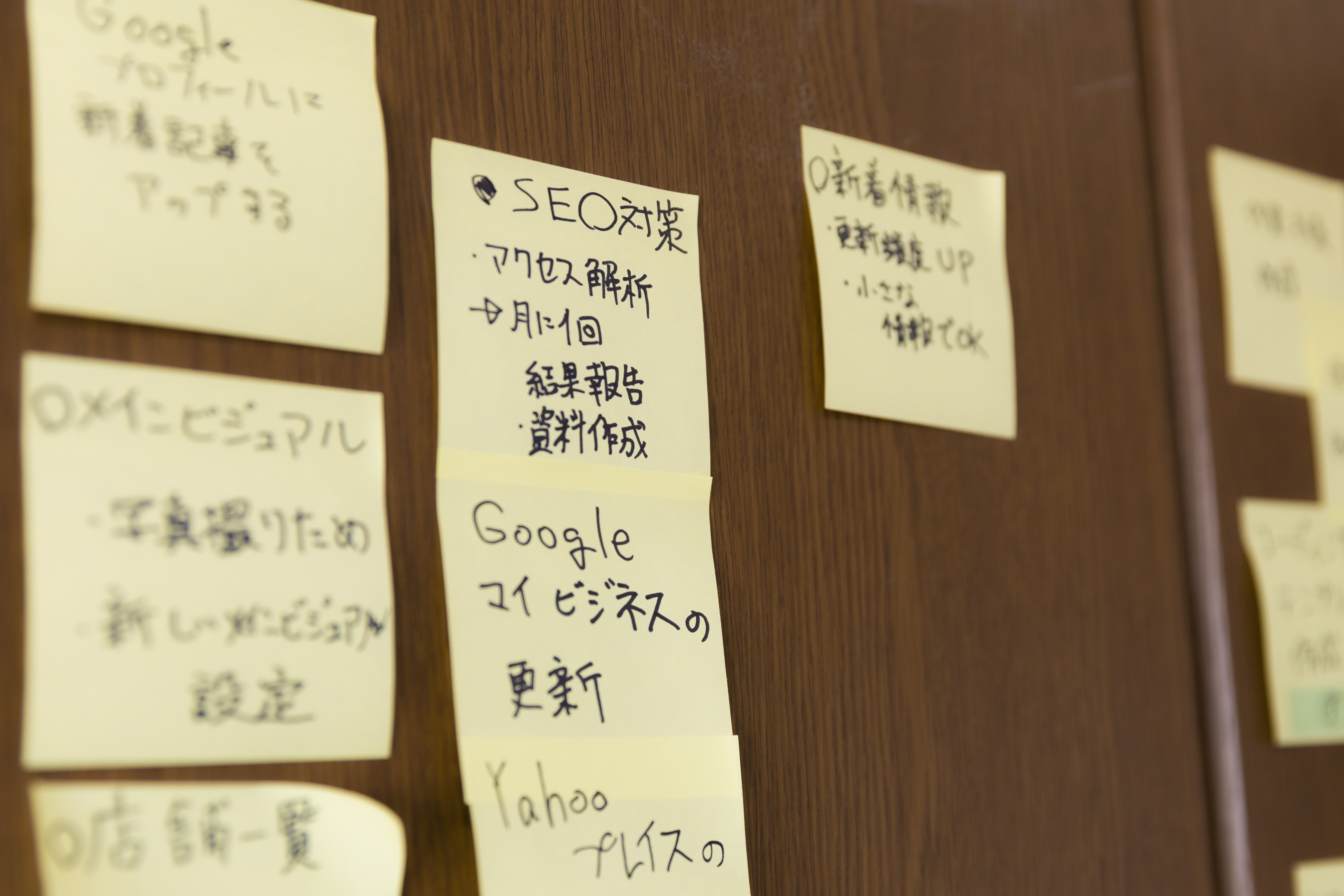 壁には進捗状況や今後やるべきタスクがズラリ。まるみラボが着実に成長しているのがここからも見てとれる