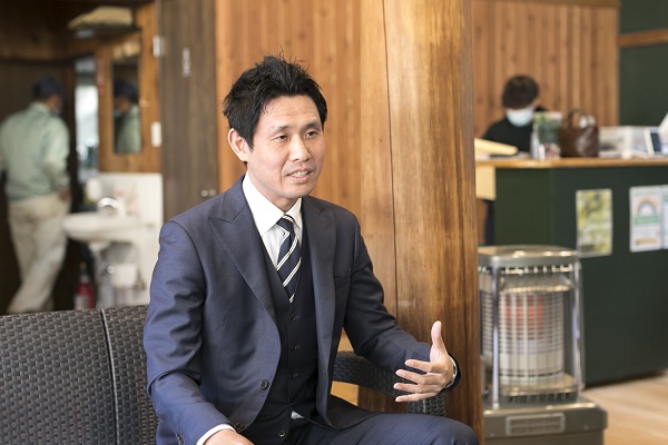 「地域に根差し、にぎわいある地元を」と内山代表は大きな目標を掲げます