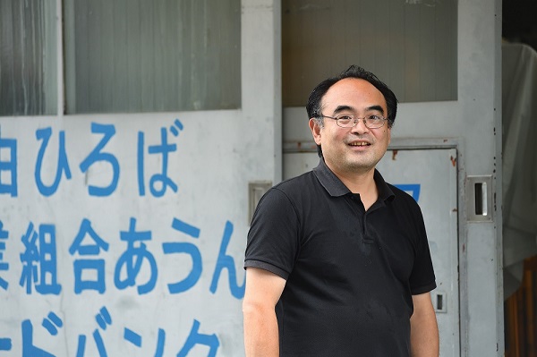 前代表理事の若畑省二（わかはた しょうじ）さん