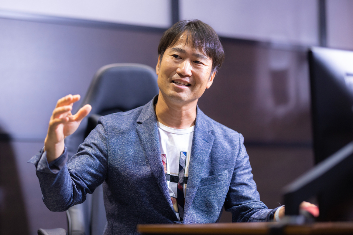 「eスポーツを通して、地域の方が交流するお手伝いができればと思っています」と八田さん